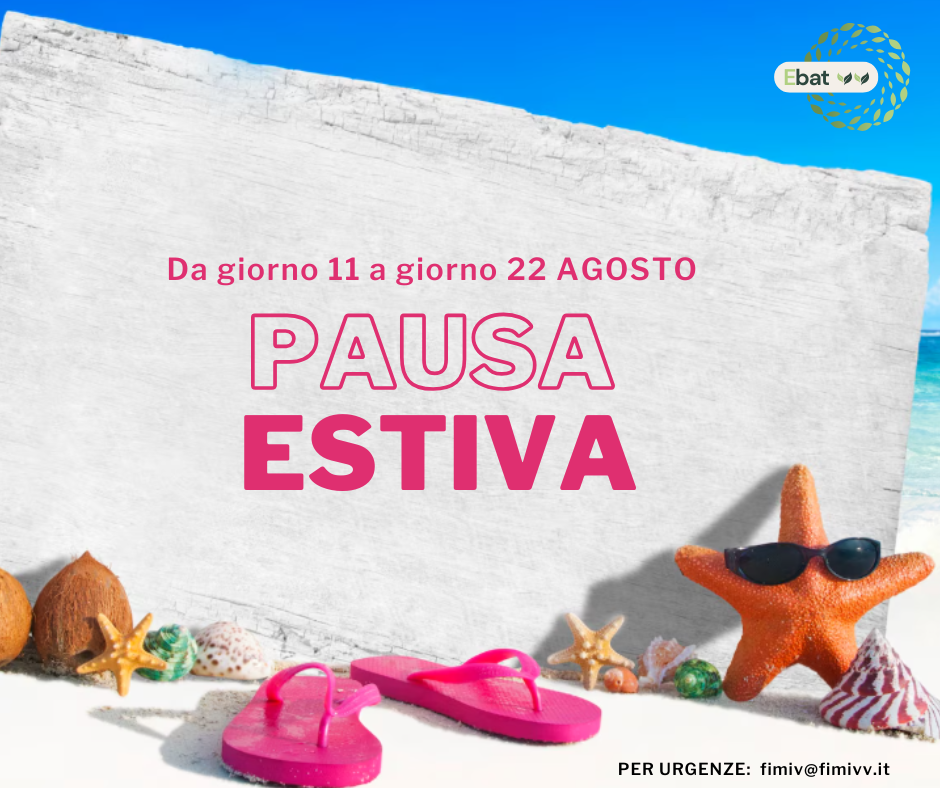 Fucsia Buon ferragosto Chiusura estiva Post di Facebook
